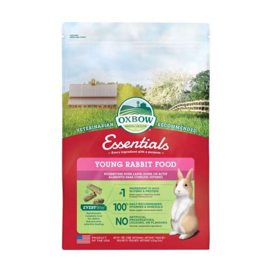 Oxbow Essentials Young Rabbit Kaninfoder (4,5 kg)