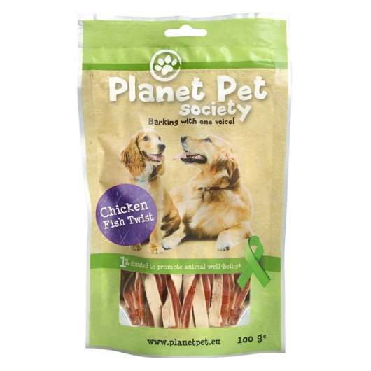 Planet Pet Dog Kyckling & Fisk Twist