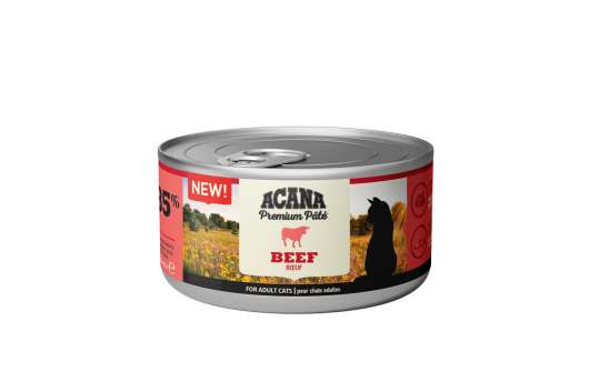 Premium Paté Beef Våtfoder till Katt - 8 st x 85 g