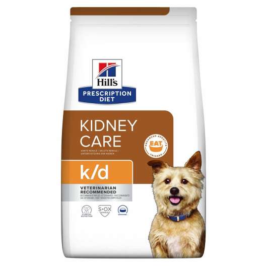 Prescription Diet k/d Kidney Care Torrfoder till Hund med Kyckling - 12 kg