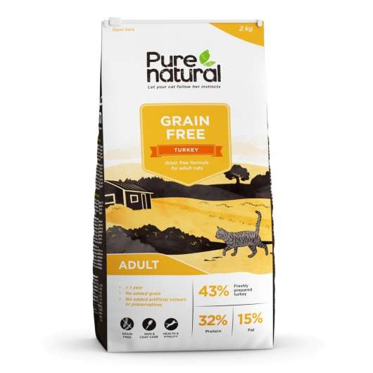 Purenatural Cat Grain Free Adult Turkey