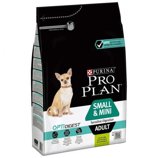 Purina pro plan dog adult small & mini optidigest sensitive digestion lamb