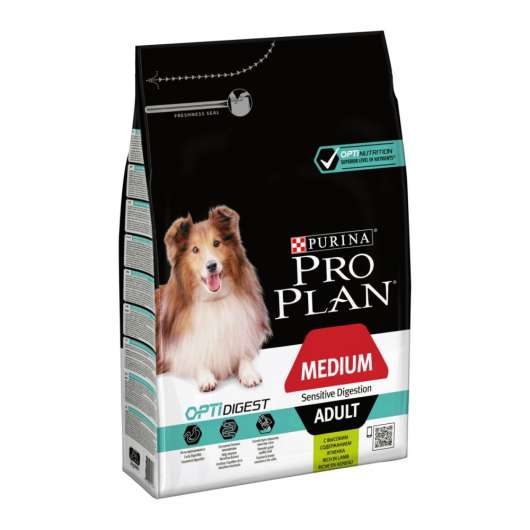 Purina Pro Plan Dog OptiDigest Adult Medium Sensitive Digestion Lamb (3 kg)
