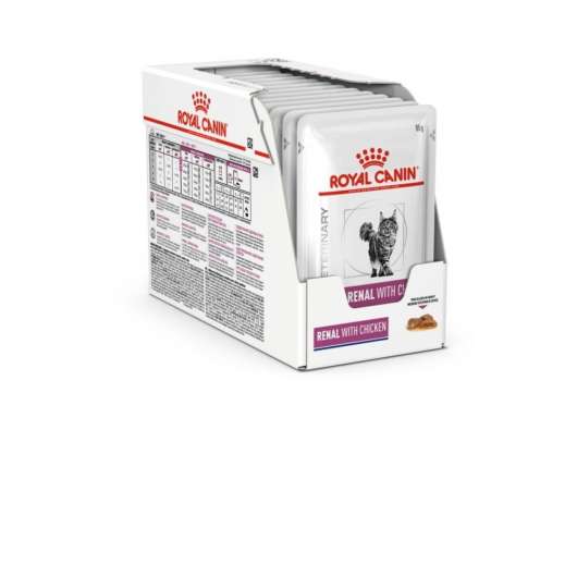Royal Canin Veterinary Diets Cat Renal Chicken 12x85 g