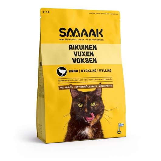 SMAAK Cat Adult Grain Free Kyckling