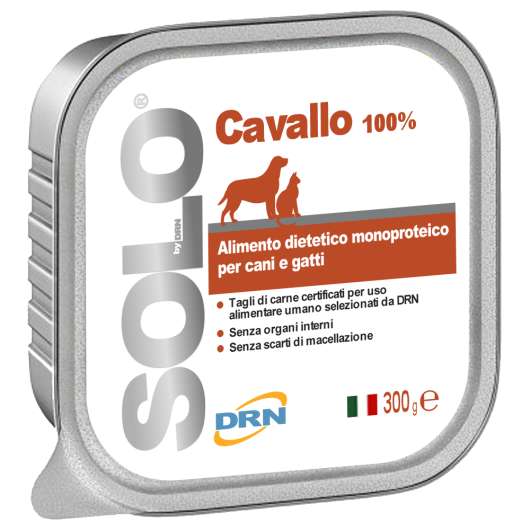 Solo Häst Monoprotein Våtfoder - 300 g