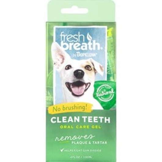Tandvårdsgel TropiClean Hund, 118 ml