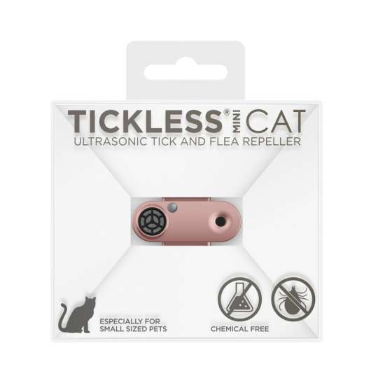 Tickless Mini Cat Elektronisk Fästingavvisare (Roseguld)