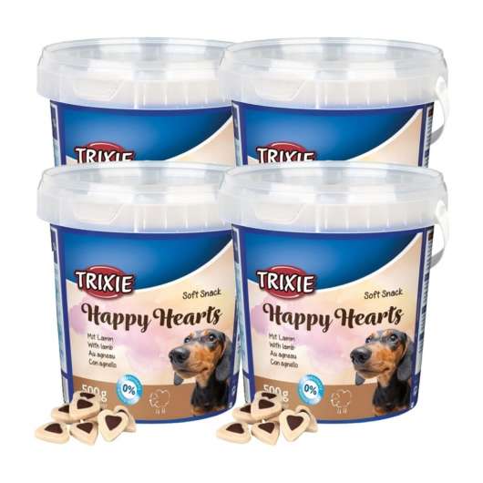 Trixie Soft Snack Happy Hearts 500 g Köp 4 för 199!