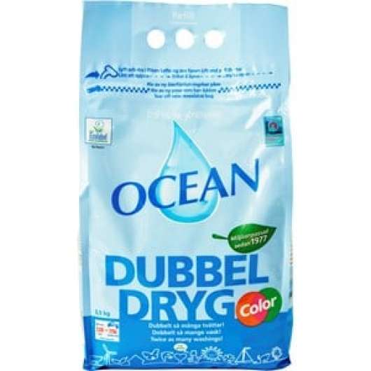 Tvättmedel Dubbeldryg Ocean Parfymerad Refill, 3,5 kg