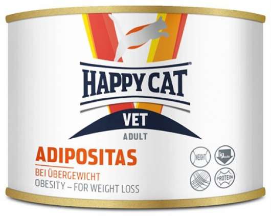 Vet Diet Adipositas Våtfoder för Katt - 6 x 200 g