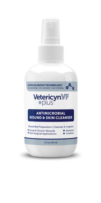 Vetericyn VF+ Antimicrobial Wound & Skin Cleanser - 90 ml